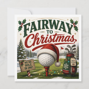 Golf Kerst Moppertje voor Golfer