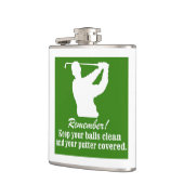 Golf-kerstballen gootsteen humor golfer heupfles (Links)