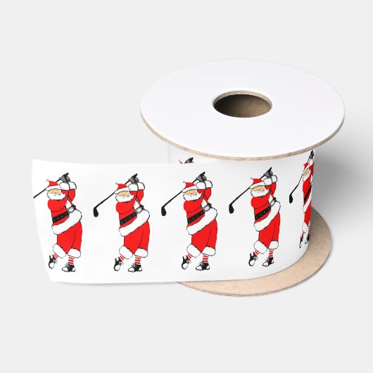 Golf Kerstcadeau Lint (Spoel)