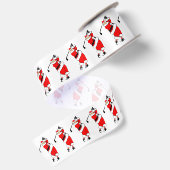 Golf Kerstcadeau Lint (Achterkant)