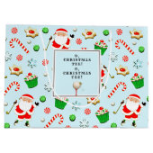 Golf-kerstfeestdag Groot Cadeauzakje (Achterkant)