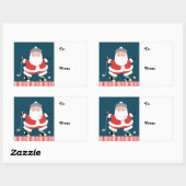 Golf-kerstfeestdag — Labels (Vel)