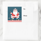 Golf-kerstfeestdag — Labels (Tas)