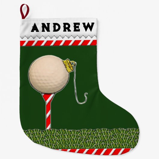 Golf Kerstmis Grote Kerstsok (Voorkant)