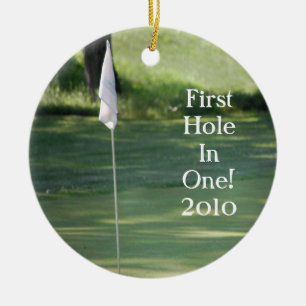 Golf-kerstversiering Keramisch Ornament