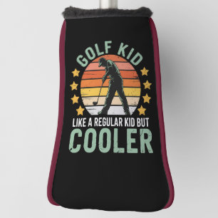 Golf Kids Grappige Jonge Golfer & Golf Liefhebber Golfheadcover