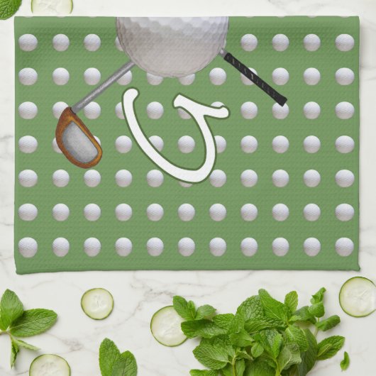 Golf Kitchen Towel Theedoek (Gevouwen)