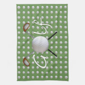 Golf Kitchen Towel Theedoek (Verticaal)