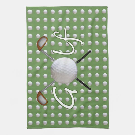 Golf Kitchen Towel Theedoek (Verticaal)