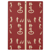 Golf Klembord (Achterkant)