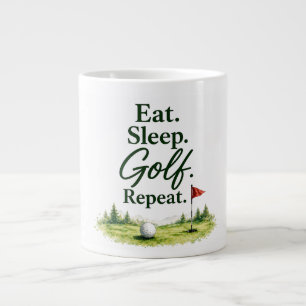 Golf Koffiemok Golfer Humor Cadeau Golf Spreuk Extra Grote Beker