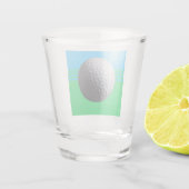 Golf kogelglas shot glas (Achterkant)