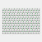 Golf Kogels Abstract ontwerp — Papierbladen overvu Inpakpapier Vel (Voorkant)