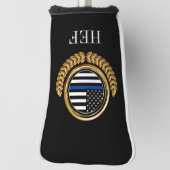 Golf Law Enforcement Politie Monogram Golfheadcover (Draai 90)