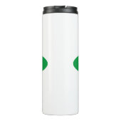 Golf Legend met 4 Funny Cartoons Golf Thermosbeker (Achterkant)