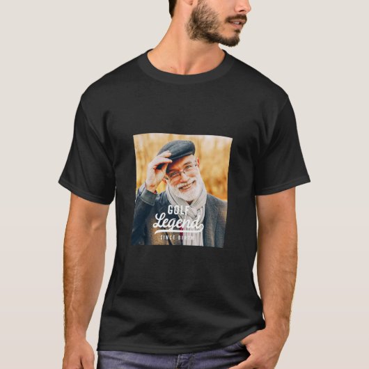 Golf Legend sinds geboorte Funny Modern T-shirt (Voorkant)