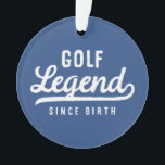 Golf Légende depuis la naissance Amusante Moderne<br><div class="desc">Design est composé de typographie de style vintage - Funny Humorisore - Golf Legend depuis la naissance.</div>