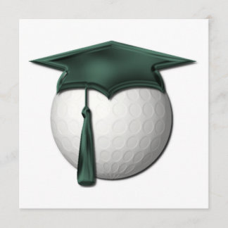 Golf Lessons-uitnodigingen Kaart