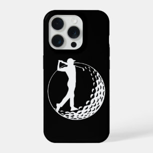 Golf liefhebber, golfer iPhone 15 pro hoesje