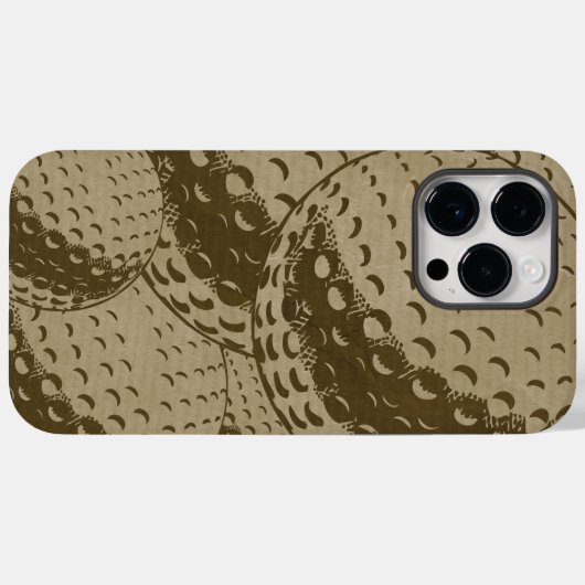 Golf liefhebbers iPhone Case-Mate iPhone Case (Achterkant (horizontaal))
