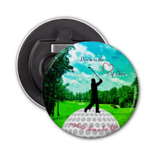 Golf Life Alabama Button Flesopener