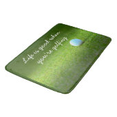 Golf Life is goed met golfbal op groene deurmat Badmat (Gekanteld)