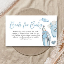 Golf Little Putter Baby Shower Boeken voor Baby