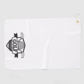 Golf Logo Golfhanddoek (Horizontaal)