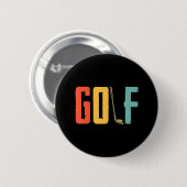 Golf Lover Golfen Golfer Golfgolf Golfing Ronde Button 5,7 Cm (Voorkant /achterkant)