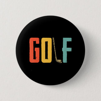 Golf Lover Golfen Golfer Golfgolf Golfing Ronde Button 5,7 Cm