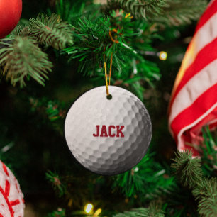 Golf Lover Persoonlijk Ornament