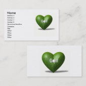 Golf Lover Visitekaartje (Voorkant / Achterkant)