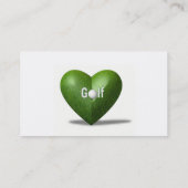 Golf Lover Visitekaartje (Achterkant)