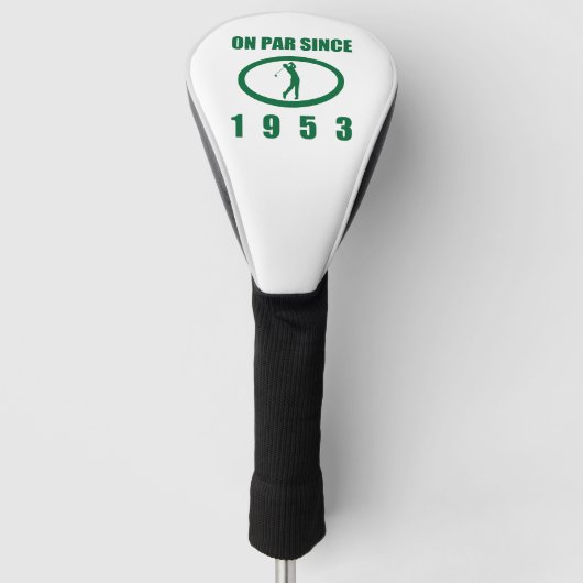 Golf Lover's 70ste verjaardag 1953 Golfheadcover (Voorkant)