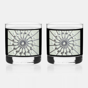 Golf Lover's Gedrukt Rocks Glas