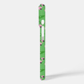 Golf Lover's iPhone Case - Aangepaste Monogram & W (Achterkant / Links)