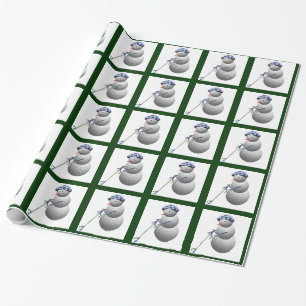 Golf Lovers Kerstmis Cadeaupapier
