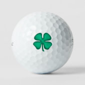 Golf Lucky 4 Leaf Irish Clover Titleist Pro balles de g (Recto)