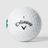 Golf Lucky 4 Leaf Irlandais Clover Warbird balles de go (Logo)