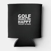 golf maakt me blij dat je niet zo veel hebt blikjeskoeler (Voorkant)