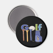 Golf Magneet (Voorkant / Achterkant)