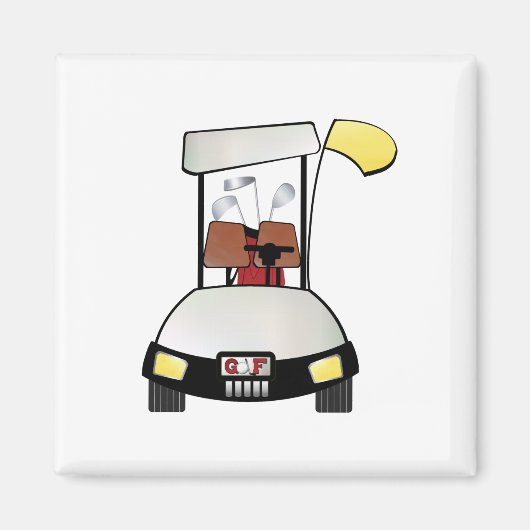 Golf Magneet (Voorkant)