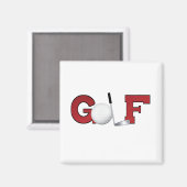Golf Magneet (Voorkant / Achterkant)