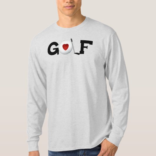 Golf - Mannen T-shirt (Voorkant)