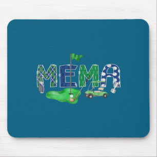 Golf Mema Hole One 1e Kunstwerk Muismat