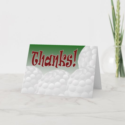 Golf - Merci ! (Devant)