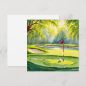 Golf merci mot sur mettre vert (Devant / Derrière)