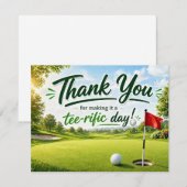 Golf Merci pour cette journée formidable (Devant / Derrière)