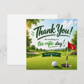 Golf Merci pour cette journée formidable (Devant / Derrière)