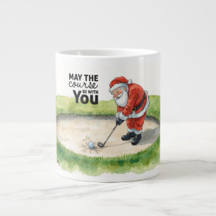 Golf Moge de baan bij u zijn voor Kerstmis Cof Extra Grote Beker